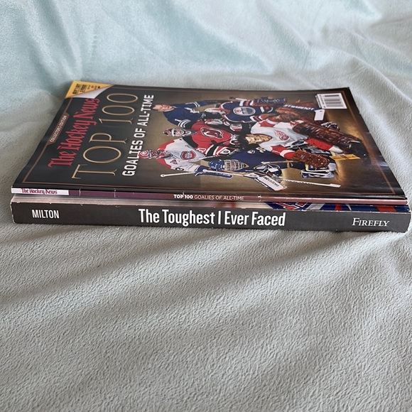 Hockey Book Collection: Top 100 Goalies of All Time, The Toughest I Ever Faced - Picture 7 of 11